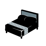accommodations / bed illustration