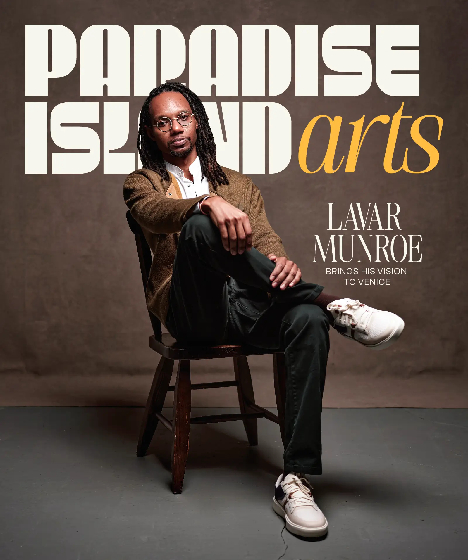 The cover of Paradise Island Arts with Lavar Munroe