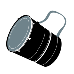 Entertainment / drum illustration