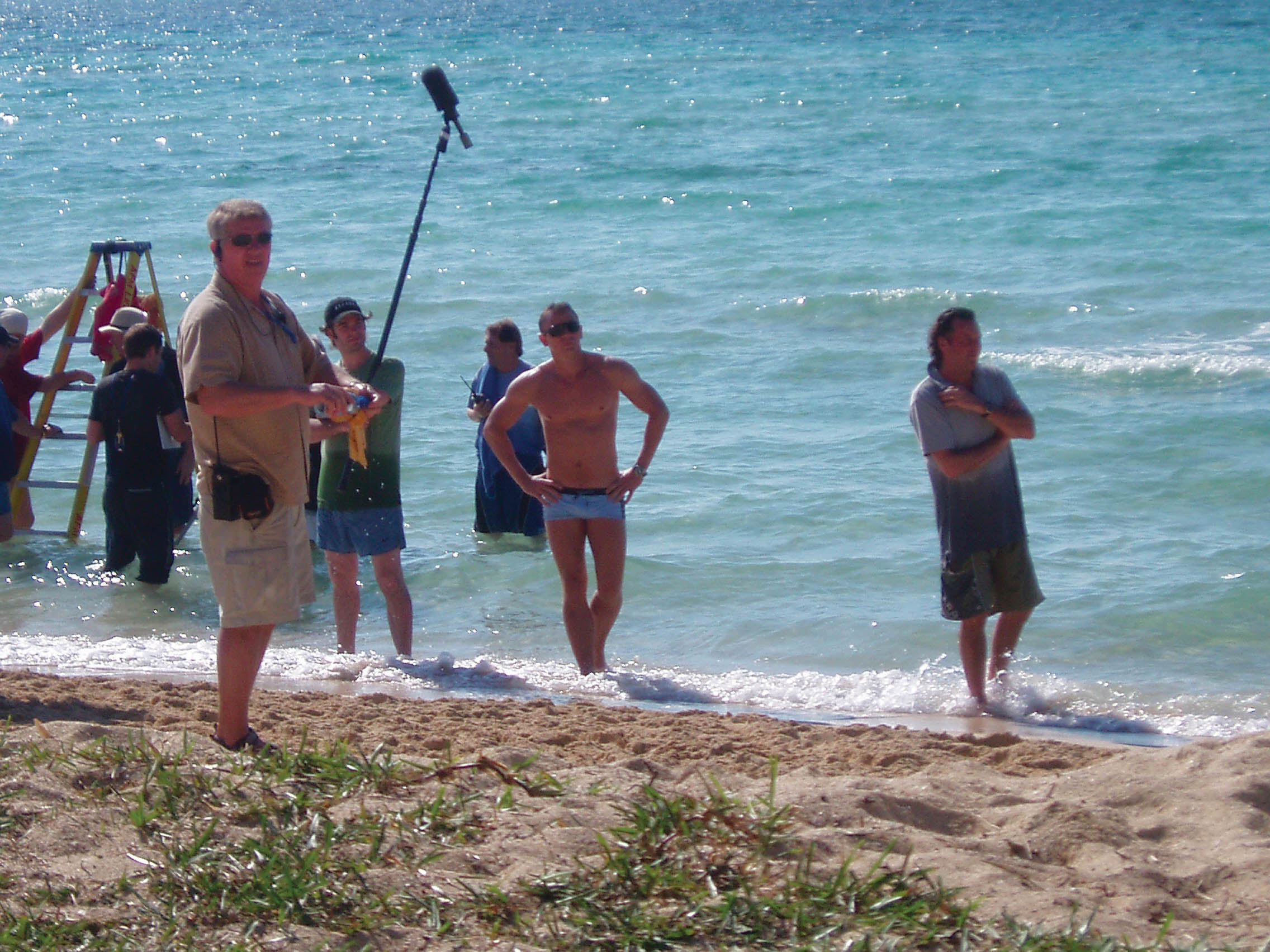 Filming Casino Royale at Albany Bahamas, New Providence; photo courtesy of S.Galichon and O.Lavenir, and Simon Firth.