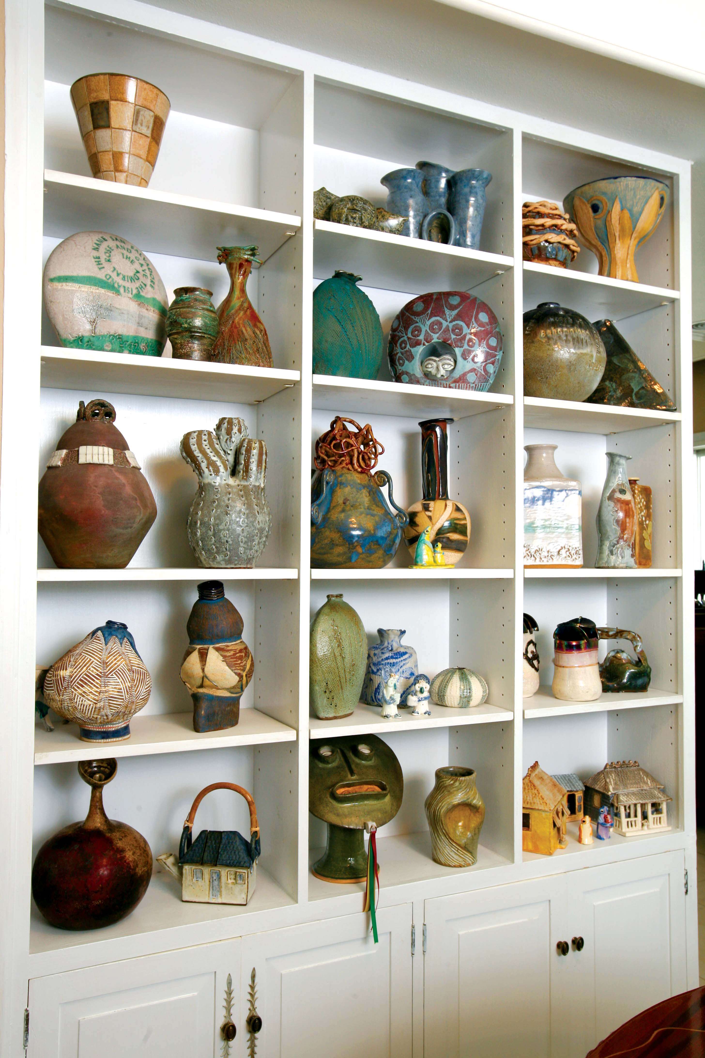 A look at Davies’ extensive collection; photo courtesy of Dawn Davies.