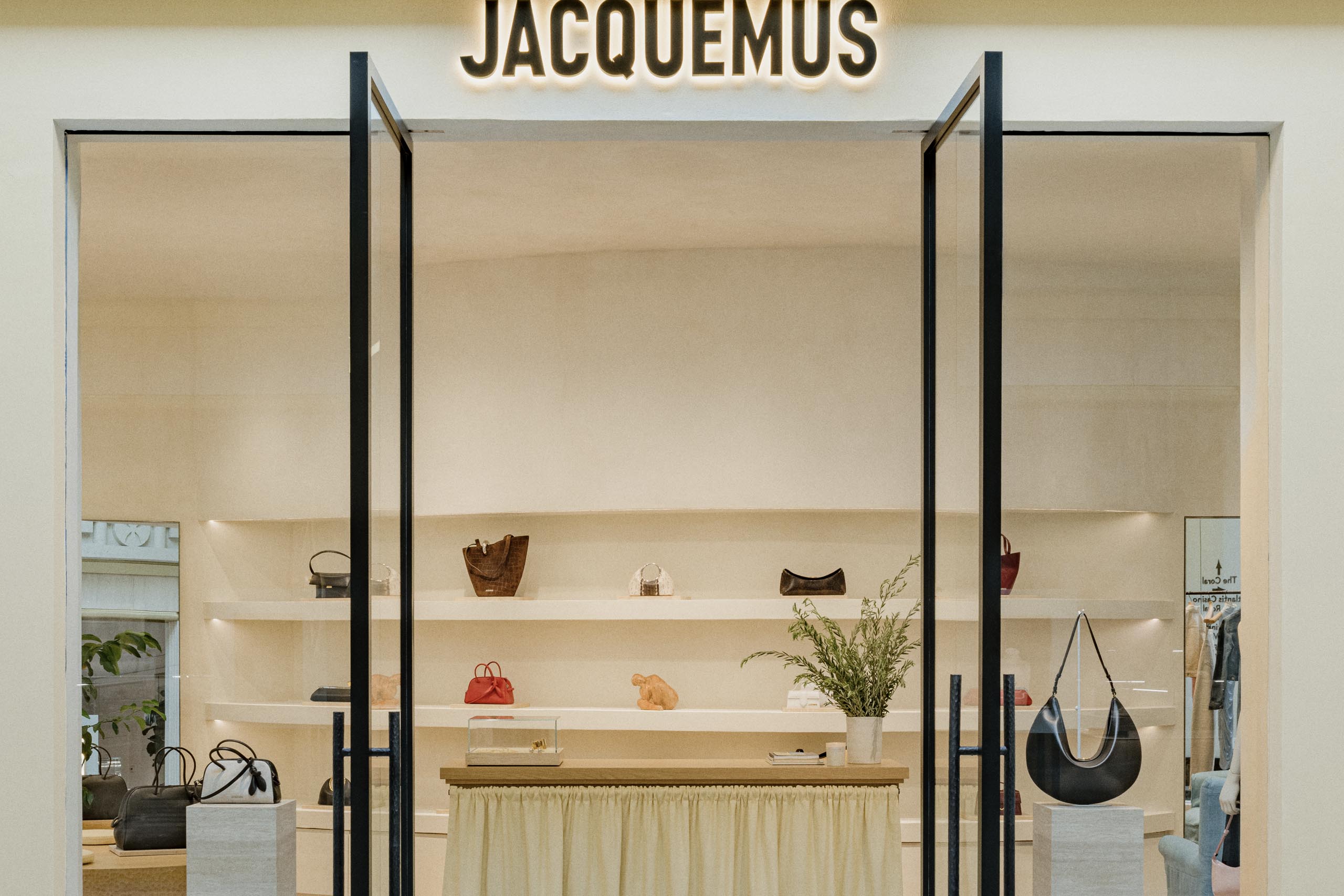 The Jacquemus store at Atlantis Paradise Island; photo courtesy of Hillside Bahamas.